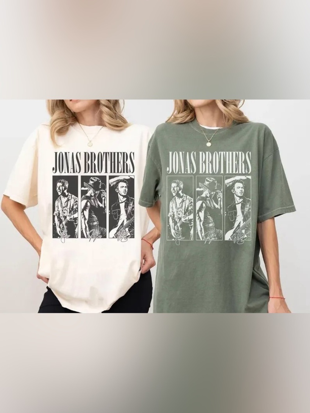 Jonas Brothers Burning Up Tour Shirt, Retro Concert Shirt, Vintage Y2K Band Tee